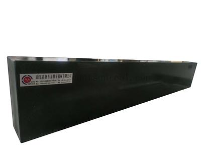 Präzisions-lineal aus Schwarzem Natur-Hartgestein